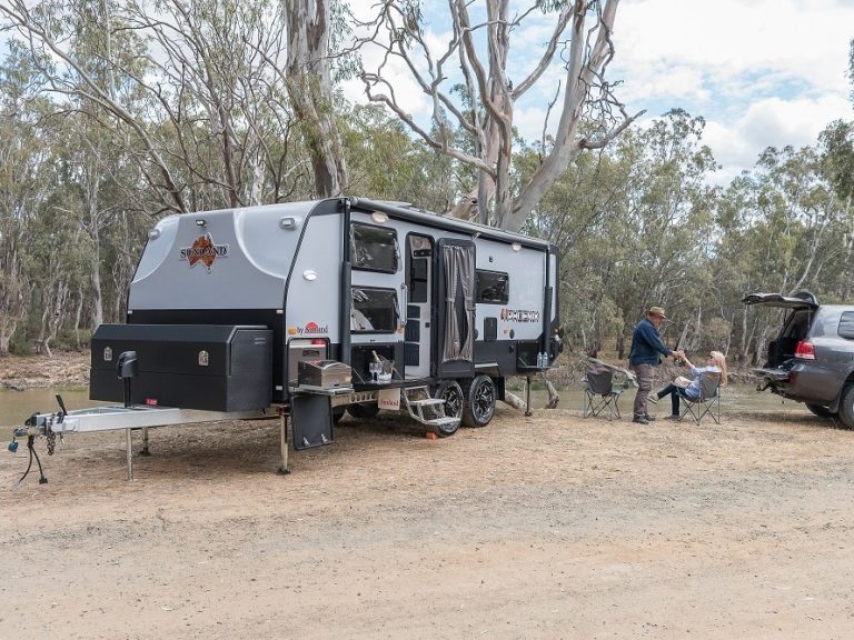 Check out the All new Phoenix model from Sunland Caravans!