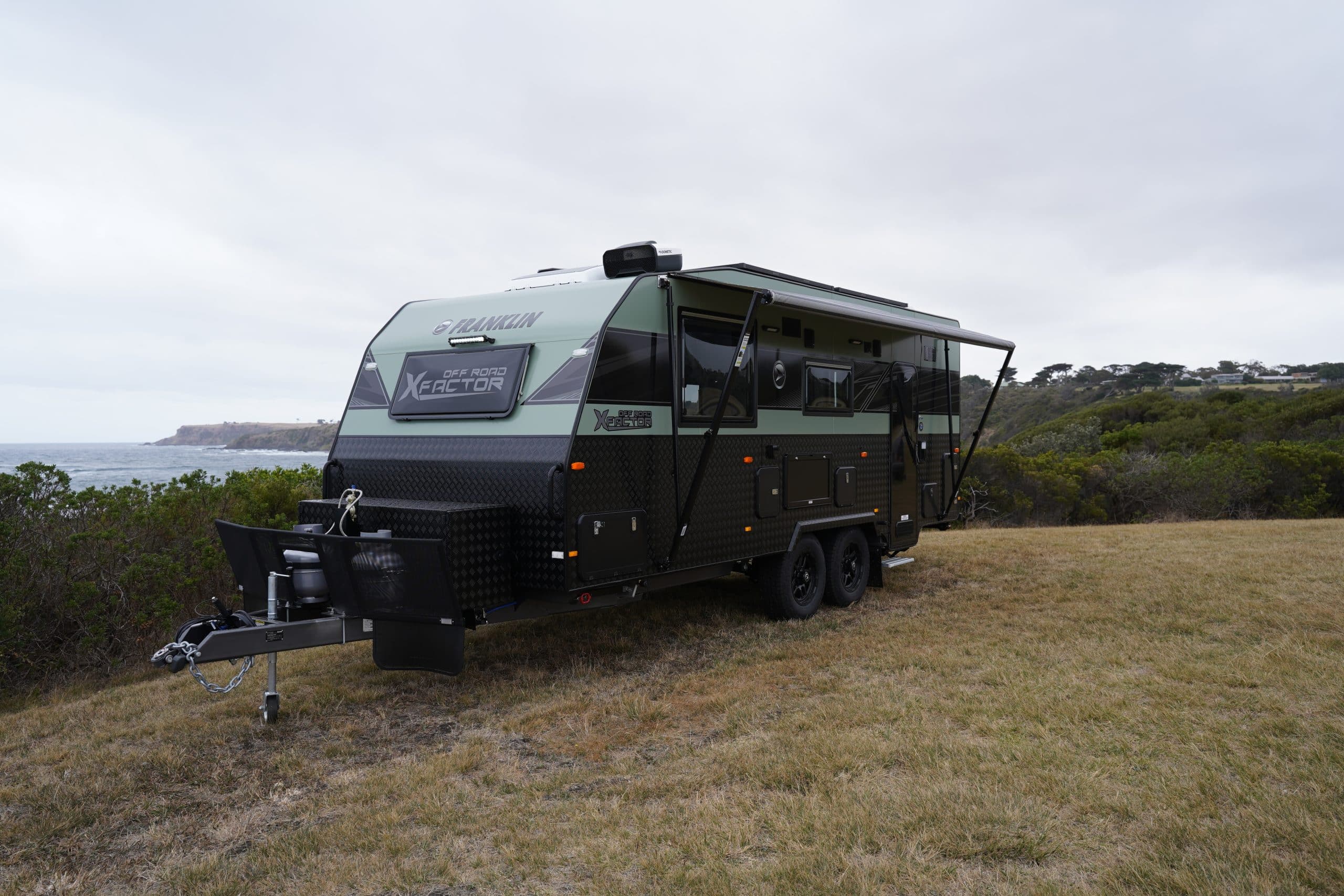 Franklin X Factor 206: Stylish Semi Off-Road Caravan with Smart Functionality