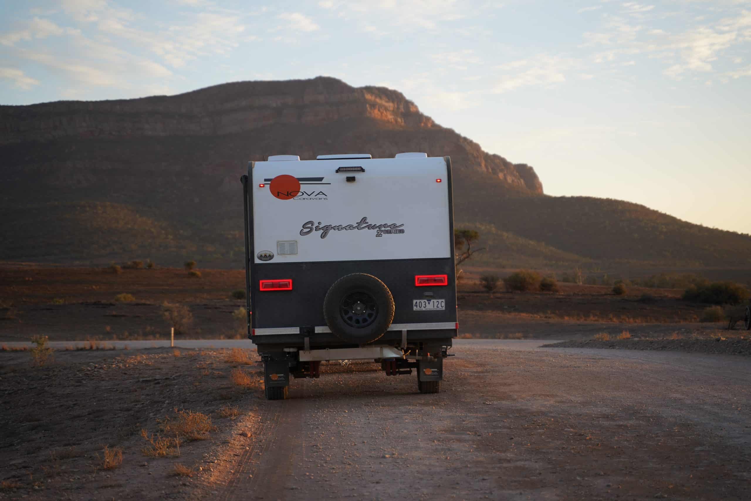 NOVA Bravo Signature Z Series: Compact Off-Grid Caravan with Starlink Connectivity