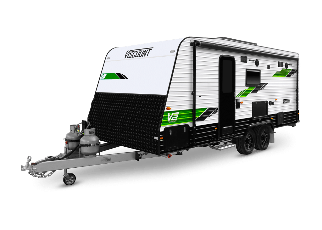 Viscount Caravans 6'8" high roof